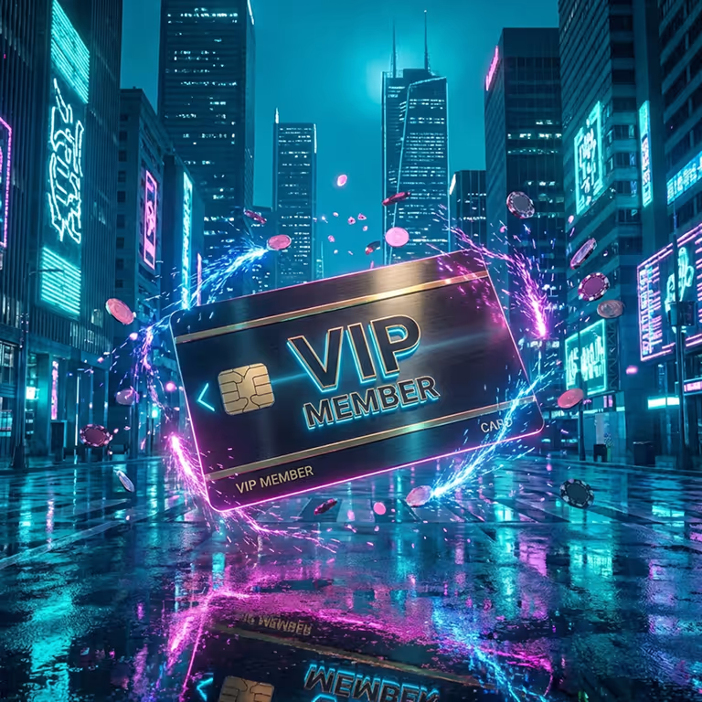 VIP členská karta věrnostního programu CandiCabz Casino